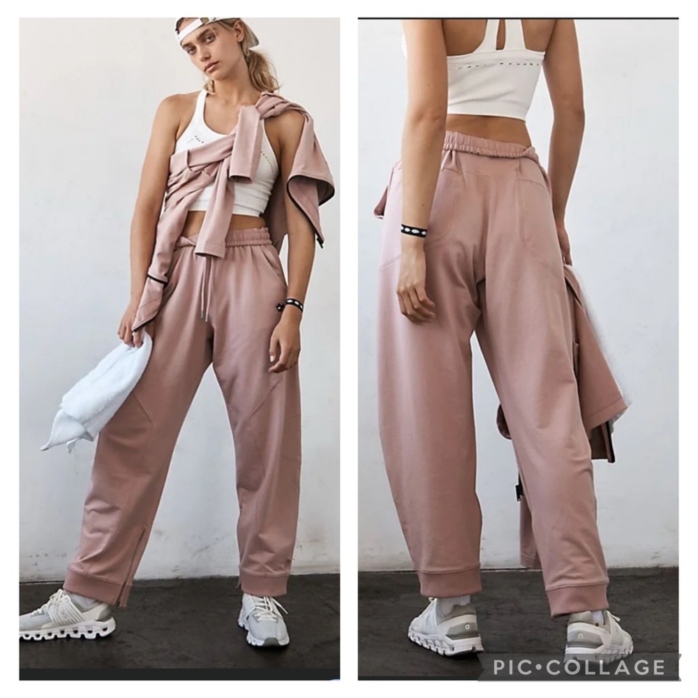 FP Movement all day everyday pant in mauve swoon size medium